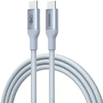 Ugreen L534 stříbrná / Kabel USB-C / PD 240W / 480 Mbps / 1m (75731)