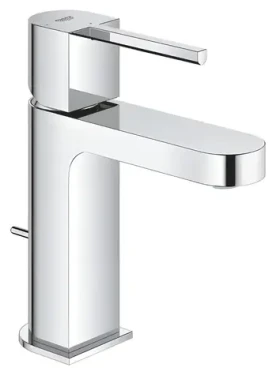 GROHE Umyvadlová baterie S chrom / S výpustí / Kartuše SilkMove ES / Povrch StarLight (23870003)