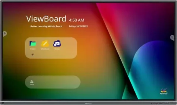 86" Viewsonic IFP8650-5F / Interaktivní displej / 4K UHD / IPS / Android 13 / 3x HDMI / 8x USB / VESA 800x600 (IFP8650-5F)