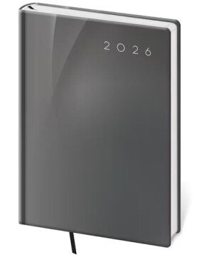 Diář 2026 denní A5 Vario - 4 GREY DESIGN