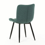 Jídelní židle, zelená, látka, HC-462 GRN2