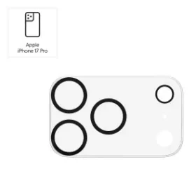 Hama Cam Protect čirá / Ochranné sklo fotoaparátu / Apple iPhone 17 Pro / tvrzené sklo / 9H