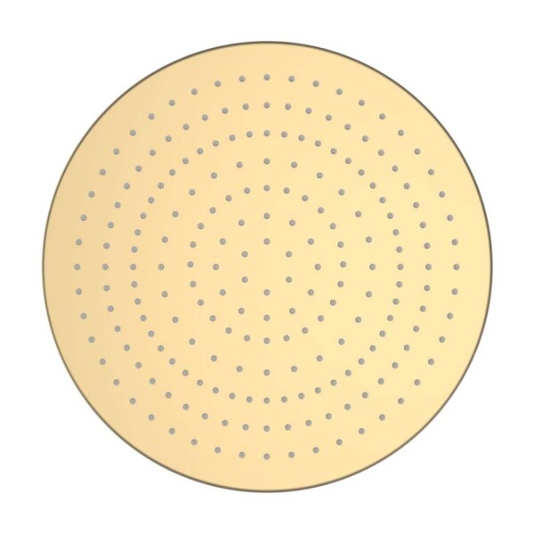 Laufen - Sprchové příslušenství Hlavová sprcha, průměr 30 cm, matná světle zlatá H3679810832321