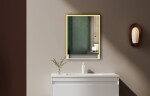 Zrcadlo se senzorem SAT 60x80 cm bílá SATZPOL6080BI SATZPOL6080BI