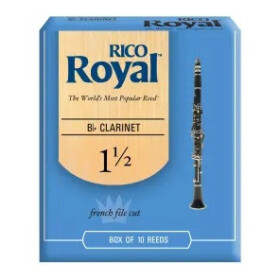 Rico RBB1015 Royal - Eb Clarinet Reeds 1.5 - 1 ks