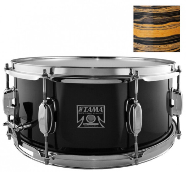 Tama CKS1465-NET Superstar Classic 14”x6,5” - Natural Ebony Tiger Wrap