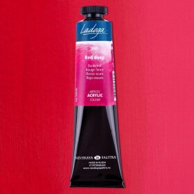 Nevskaya Palitra Ladoga 2204348 Akrylová barva 46 ml, červená tmavá 348