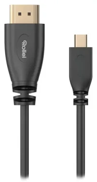 Rollei / Kabel Micro HDMI - HDMI 2.0 / 1.8 m (25098)