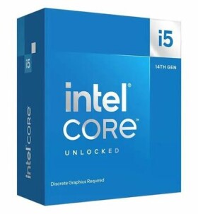 Intel Core i5-14600KF @ 3.5GHz TB 5.3GHz 14C20T L3 24MB Bez VGA Raptor Lake Refresh 181W