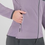KARPOS Antermoia Hoodie W Fleece, Lavender/Woodl.Gray velikost: S