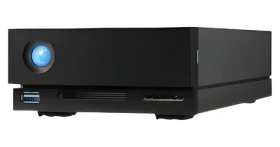 LaCie 1big Dock 10TB / Dokovací stanice / 3.5" / 2× Thunderbolt 3 / USB 3.1 (STHS10000800)