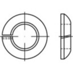 TOOLCRAFT 147240 pérová podložka vnitřní Ø: 22.5 mm DIN 74361 pružinová ocel galvanizováno zinkem 100 ks