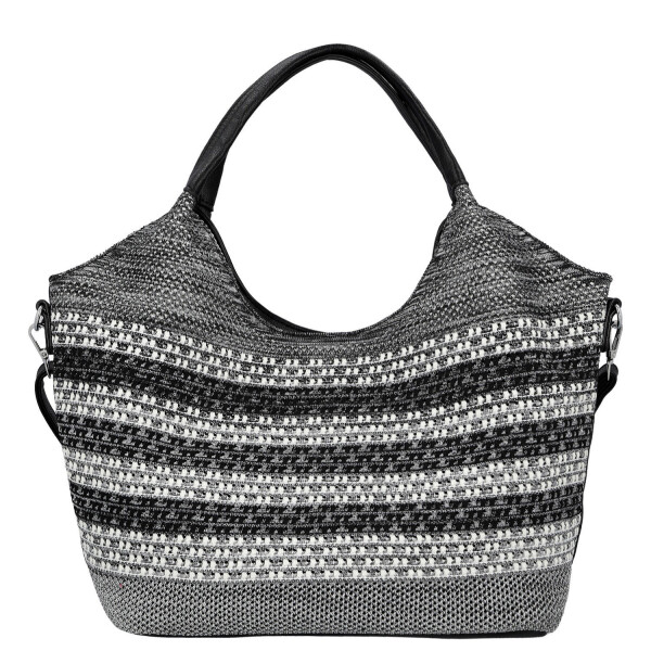 Elegantní dámská kabelka do ruky Carlita, černá