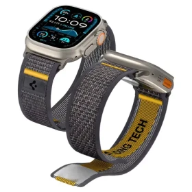 Spigen Athlex Air šedá / Řemínek / pro Apple Watch 44, 45, 46, 49 mm (AMP09034)