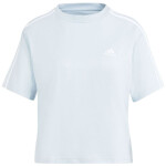 Tričko adidas Essentials 3-Stripes Single Jersey Crop Top W IS1568 L