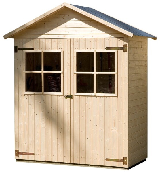 WEKA Dřevěný zahradní domek 357 (185 x 105 x 216 cm)
