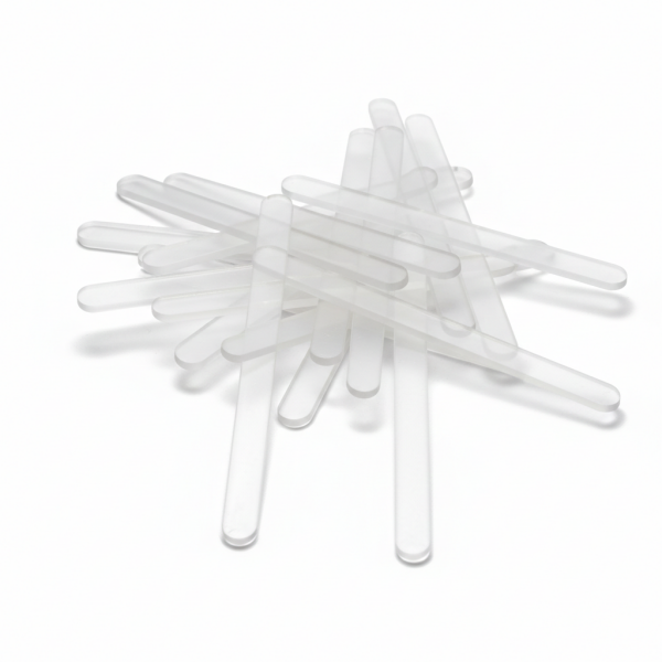 Cake star Akrylatové tyčky na nanuk transparent délka 7cm (10ks)