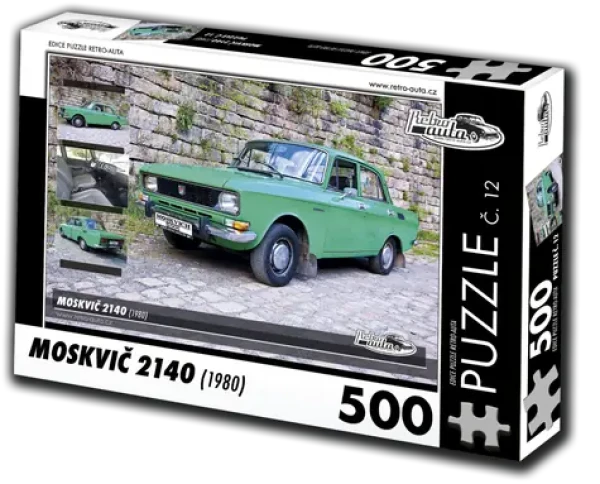 RETRO-AUTA Puzzle Moskvič 2140 (1980)