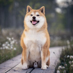 Nástěnný kalendář poznámkový 2027 Notique Happy Doge, 30 x 30 cm