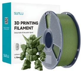 Sunlu PLA+ 2.0 Olivová / Tisková struna / PLA+ / 1,75 mm / 1 kg (PLA+ 2.0 OG)