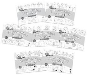 Jolly Phonics Handwriting Books Complete Set (1-7): In Print Letters (American English edition) - Birgit Kaltenthaler