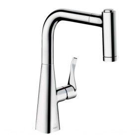HANSGROHE - M71 Dřezová baterie M7116-H220 s výsuvnou sprškou, sBOX, chrom 73800000