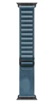 Apple Watch Alpine Loop světle modrá černý titan / Řemínek pro Apple Watch / 44/45/46/49mm / Large / 165–210 mm (MG9M4ZM/A)