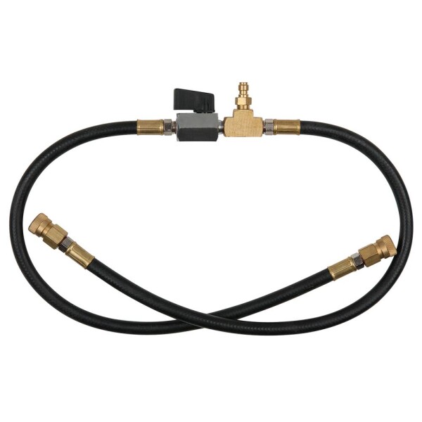 KS Tools 150.2363 Manometr s 1/4 přípojkou na hadici pro systémy Ford EFI