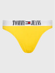 Dámské kalhotky Tommy Jeans UW0UW04208-ZGQ žluté - Tommy Hilfiger M