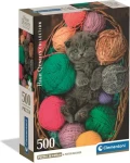CLEMENTONI Puzzle Chlupaté koťátko
