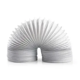Nedis PVC Vypouštěcí Hadice / 100 mm / 3.00 m / Vhodné pro: Air Ventilation / Tumble Dryers (DRHO100BWT30)