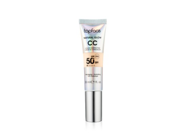 Topface CC krém s SPF50 Natural Glow 02 Warm Beige 30 ml