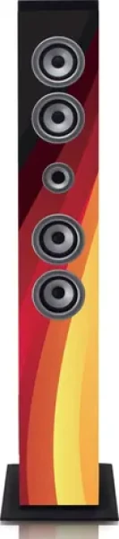 Lenco IBT-6 Deutschland / Sloupový reproduktor / 40W / Bluetooth / FM / USB / SD / AUX / LCD (IBT-6DEUTSCHLAND)