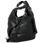 Stylový dámský kabelko-batoh Cashewilla, černá