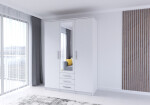 Šatní skříň Iveta 3D Barva korpusu: Dub - sonoma, Rozměry: 150 cm