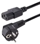 StarTech Napájecí kabel Schuko - C13 černá / Napájecí kabel / 1 m / 250 V / 10 A (713E-1M-POWER-CORD)