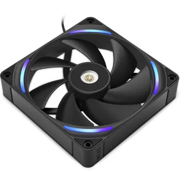 NZXT F140X černá / 140mm / Fluid Dynamic Bearing / 41 dB @ 2400 RPM / 81 CFM / 4-pin PWM + 4-pin RGB (RF-U14PN-B1)
