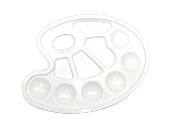 MFP MFP, 6340126, výtvarná paleta, oválná, 22 cm, 1 ks