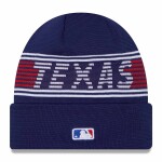 New Era Pánská zimní čepice Texas Rangers MLB Authentic 2024 Clubhouse Beanie