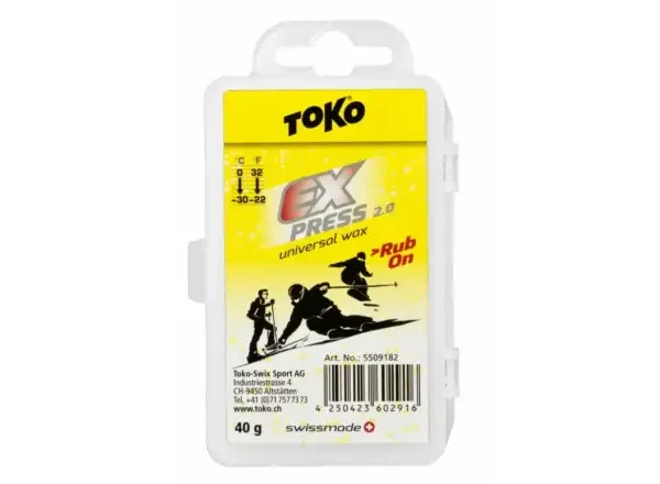 Toko skluzný vosk expess rub 40g