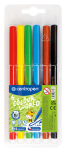 Centropen Fixy COLOUR WORLD 7550 trojboké, sada 6 barev