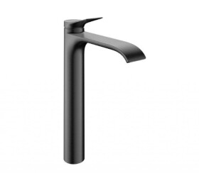 HANSGROHE - Vivenis Umyvadlová baterie, EcoSmart, CoolStart, kartáčovaný černý chrom 75045340