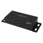 LogiLink UA0149 černá / USB Hub / 4x USB 3.0 (UA0149)