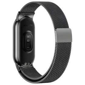 Beline Magnetic Mi Band 10/9/8 černá / Pásek / nerezová ocel / magnetický