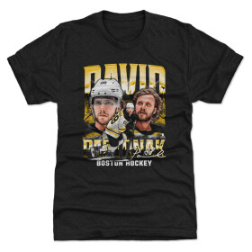 Dětské tričko Boston Bruins NHL David Pastrnak #88 Vintage WHT 500 Level Velikost: XL (12 - 14 let)