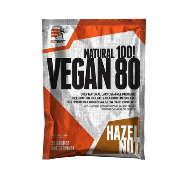 Extrifit Vegan 80 hazelnut 35 g (07016)