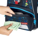 Školní aktovka Step by Step SPACE SHINE, Shark Dexter - 5 dílný set, AGR certifikát