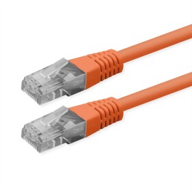 Roline 21.51.1567 RJ45 síťové kabely, propojovací kabely CAT 6 U/UTP 5.00 m oranžová nestíněný 1 ks