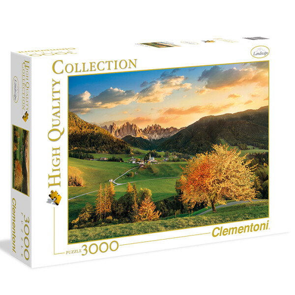 Clementoni Puzzle - Alpy 3000 dílků - Clementoni