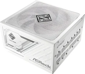 ASRock Steel Legend SL-1000GW bílá / Zdroj / ATX / 1000W / 80 PLUS Gold / Modulární / 135mm ventilátor (90-UXS100-GFEABA)